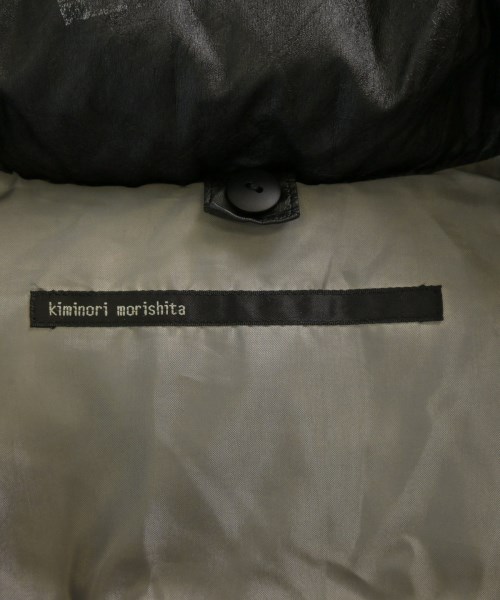 kiminori morishita（キミノリモリシタ）ダウンジャケット/ダウンベスト 黒 サイズ:46(M位) メンズ/2200669108019