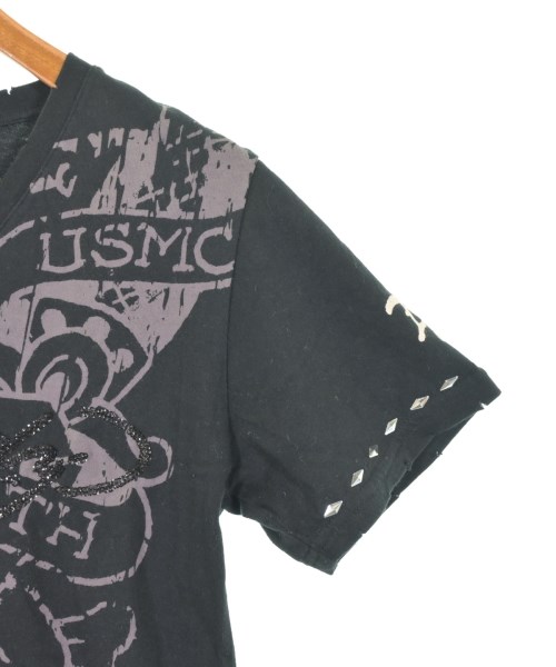 Ed Hardy（エドハーディー）Tシャツ・カットソー 黒 サイズ:M メンズ/2200720577112