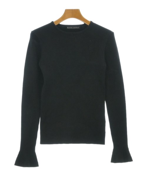 Balcony and Bed(バルコニーアンドベッド)ニット・セーター 黒 サイズ:F/2200674253063