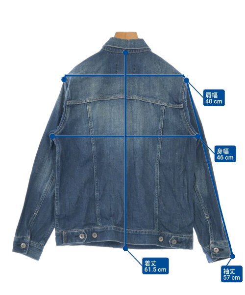 DENDROBIUM（デンドロビウム）デニムジャケット 青 サイズ:38(M位) レディース/2200637173032