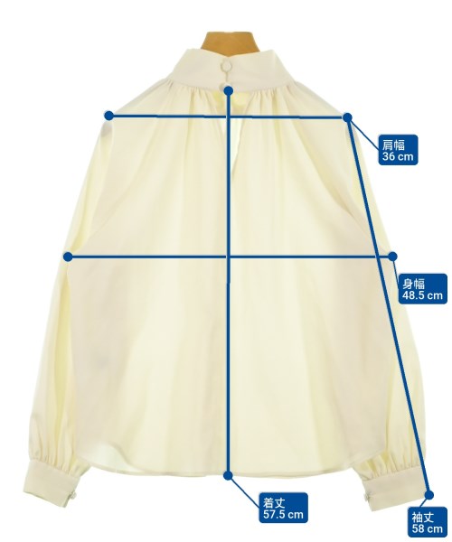 Jewel Changes（ジュエルチェンジズ）ブラウス 白 サイズ:F レディース/2200622260082