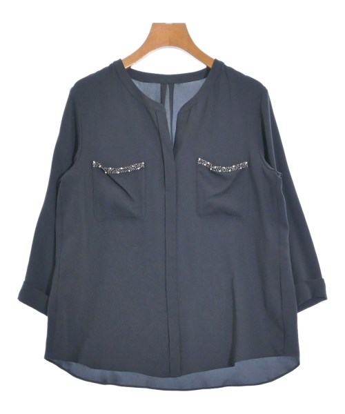 Jewel Changes(ジュエルチェンジズ)カジュアルシャツ 紺 サイズ:F/2200658876028