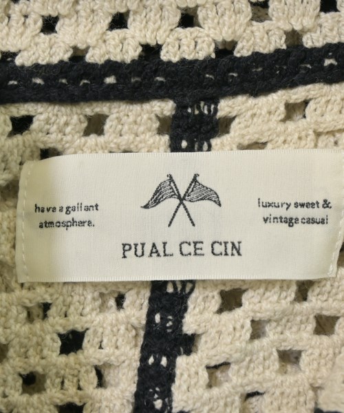 pual ce cin（ピュアルセシン）カーディガン 白 サイズ:F レディース/2200621897098