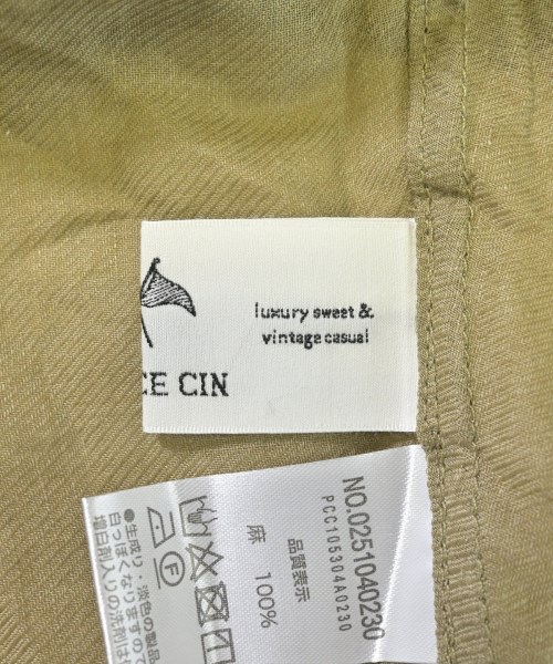 pual ce cin（ピュアルセシン）ブラウス カーキ サイズ:F レディース/2200632573165