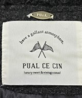 pual ce cin（ピュアルセシン）ノーカラージャケット 黒 サイズ:F レディース/2200608706023