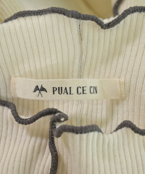 pual ce cin（ピュアルセシン）Tシャツ・カットソー 白 サイズ:-(S位) レディース/2200609041086