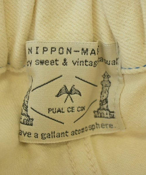 pual ce cin（ピュアルセシン）デニムパンツ 白 サイズ:F レディース/2200607390049