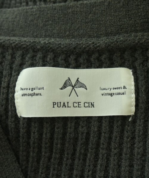 pual ce cin（ピュアルセシン）カーディガン 黒 サイズ:F レディース/2200670705030