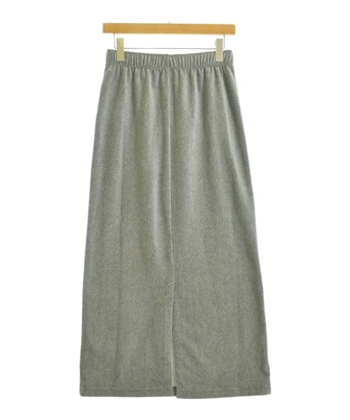 pual ce cin（ピュアルセシン）ロング・マキシ丈スカート グレー サイズ:38(M位) レディース/2200676060010