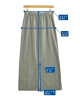pual ce cin（ピュアルセシン）ロング・マキシ丈スカート グレー サイズ:38(M位) レディース/2200676060010