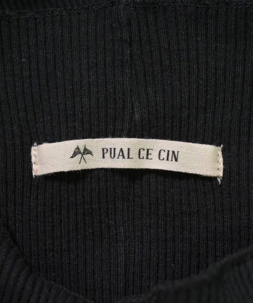 pual ce cin（ピュアルセシン）Tシャツ・カットソー 黒 サイズ:F レディース/2200649670017