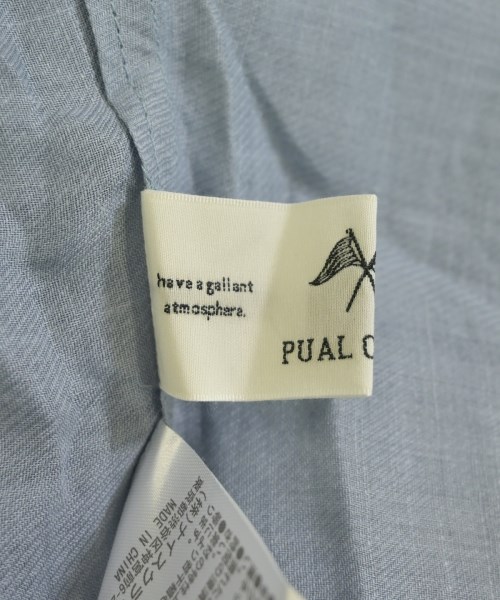 pual ce cin（ピュアルセシン）ブラウス 青 サイズ:F レディース/2200706998047