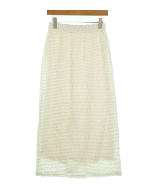 pual ce cin(ピュアルセシン)ロング・マキシ丈スカート 白 サイズ:-(M位)/2200642369031