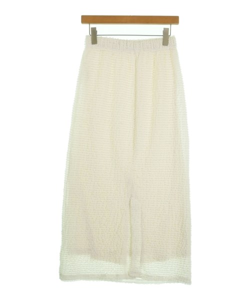 pual ce cin（ピュアルセシン）ロング・マキシ丈スカート 白 サイズ:-(M位) レディース/2200642369031