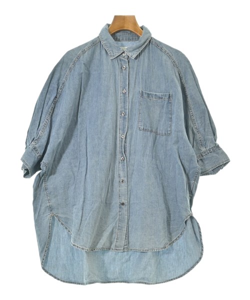 pual ce cin(ピュアルセシン)カジュアルシャツ 紺 サイズ:F/2200633354213