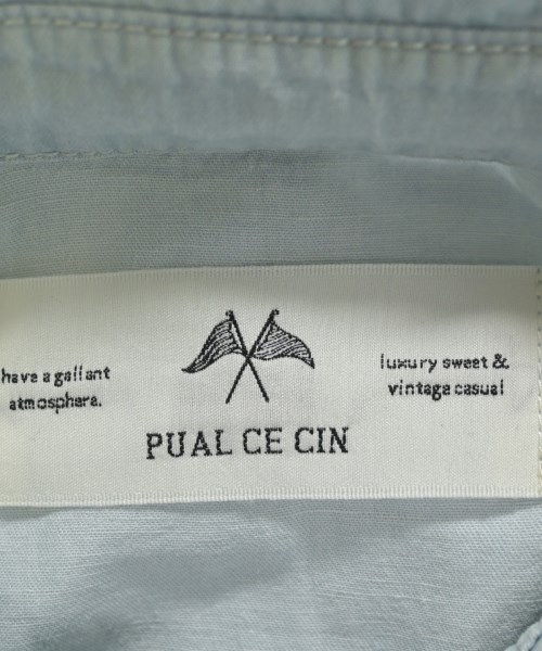 pual ce cin（ピュアルセシン）カジュアルシャツ 青 サイズ:F レディース/2200633354220