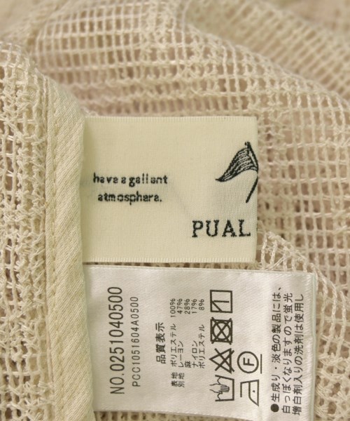 pual ce cin（ピュアルセシン）ブラウス ベージュ サイズ:F レディース/2200633354237