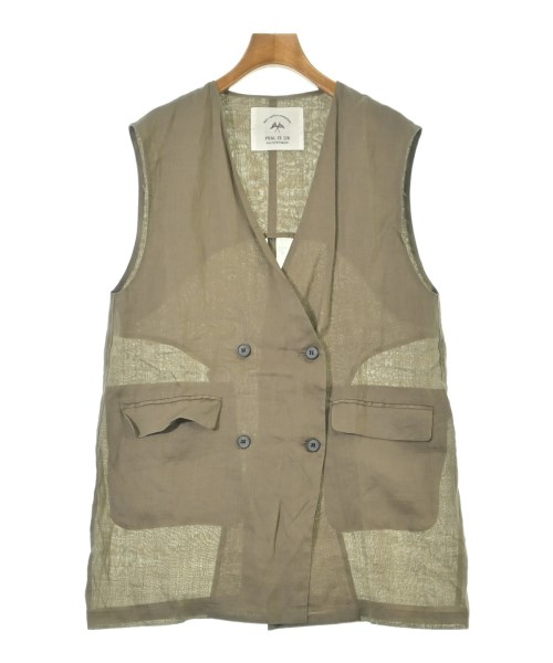 pual ce cin(ピュアルセシン)ベスト カーキ サイズ:F/2200633354268