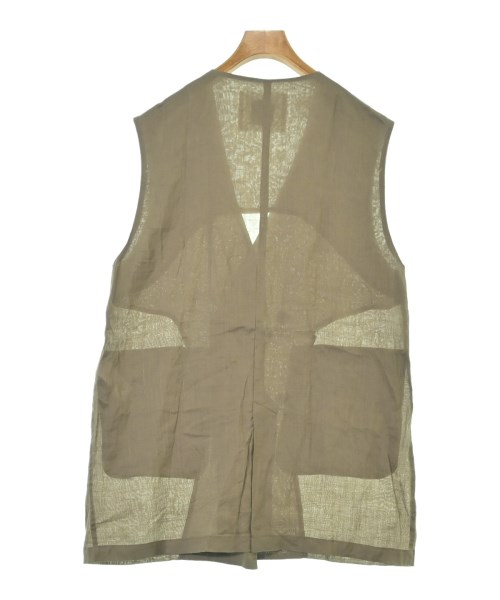 pual ce cin（ピュアルセシン）ベスト カーキ サイズ:F レディース/2200633354268