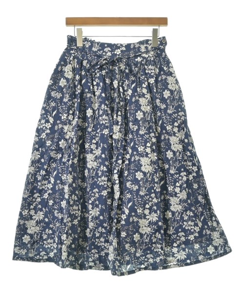 pual ce cin(ピュアルセシン)ロング・マキシ丈スカート 紺 サイズ:-(M位)/2200640877286