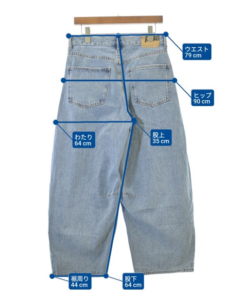 pual ce cin（ピュアルセシン）デニムパンツ 青 サイズ:40(M位) レディース/2200641624049