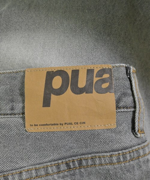 pual ce cin（ピュアルセシン）デニムパンツ グレー サイズ:40(M位) レディース/2200641624100