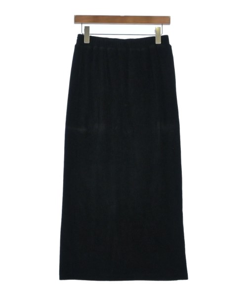 pual ce cin(ピュアルセシン)ロング・マキシ丈スカート 黒 サイズ:F/2200654071076