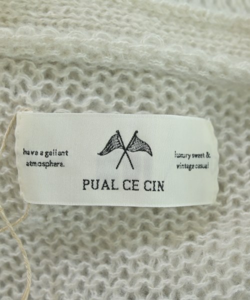 pual ce cin（ピュアルセシン）カーディガン グレー サイズ:F レディース/2200663175178