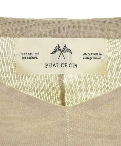 pual ce cin（ピュアルセシン）ニット・セーター ベージュ サイズ:F レディース/2200726662065