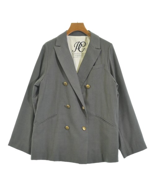 pual ce cin(ピュアルセシン)テーラードジャケット グレー サイズ:F/2200676325041