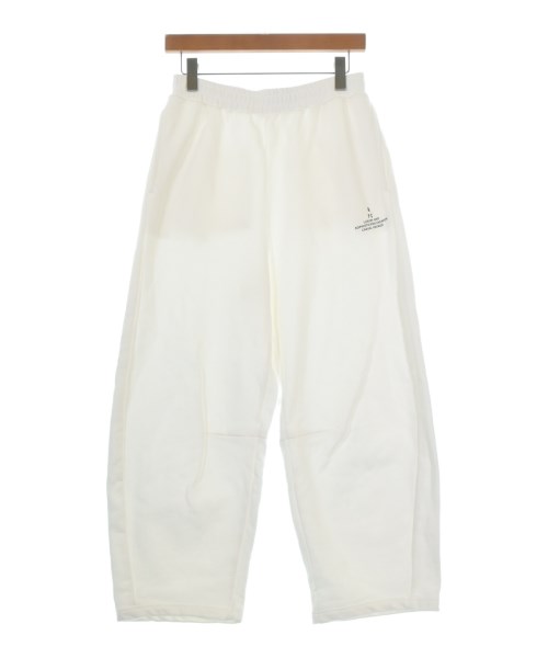 pual ce cin(ピュアルセシン)スウェットパンツ 白 サイズ:F/2200684812045