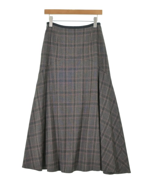 Unaca（アナカ）ロング・マキシ丈スカート 茶 サイズ:38(M位) レディース/2200620023085