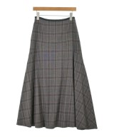 Unaca（アナカ）ロング・マキシ丈スカート 茶 サイズ:38(M位) レディース/2200620023085