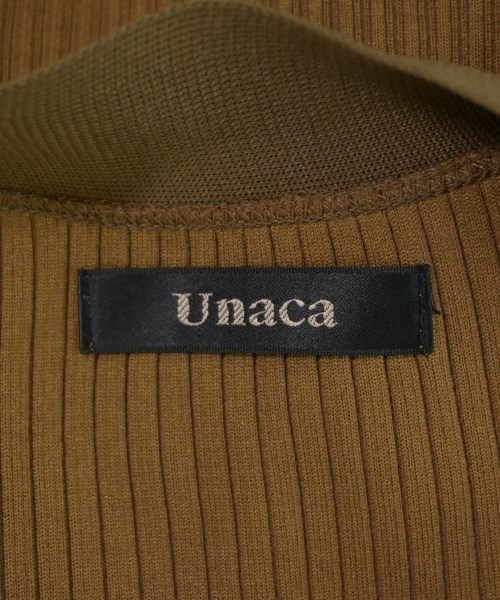 Unaca（アナカ）シャツワンピース 茶 サイズ:38(M位) レディース/2200636545021