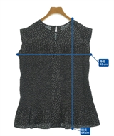 Unaca（アナカ）ブラウス 黒 サイズ:38(M位) レディース/2200615316215