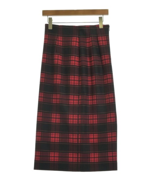 Unaca（アナカ）ロング・マキシ丈スカート 赤 サイズ:38(M位) レディース/2200629374225