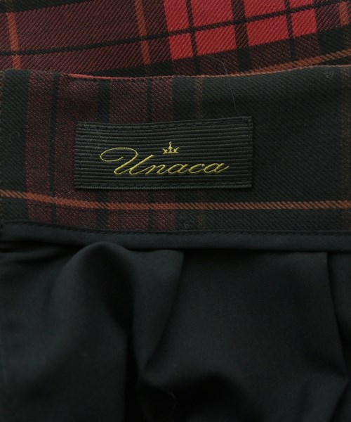 Unaca（アナカ）ロング・マキシ丈スカート 赤 サイズ:38(M位) レディース/2200629374225