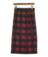 Unaca（アナカ）ロング・マキシ丈スカート 赤 サイズ:38(M位) レディース/2200629374225