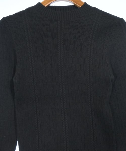 Unaca（アナカ）ニット・セーター 黒 サイズ:38(M位) レディース/2200670304042