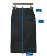 Unaca（アナカ）ロング・マキシ丈スカート 黒 サイズ:38(M位) レディース/2200645393026