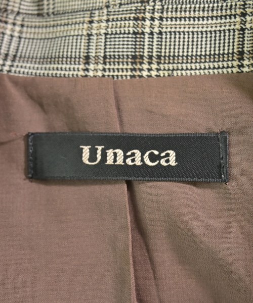 Unaca（アナカ）テーラードジャケット グレー サイズ:38(M位) レディース/2200717330010