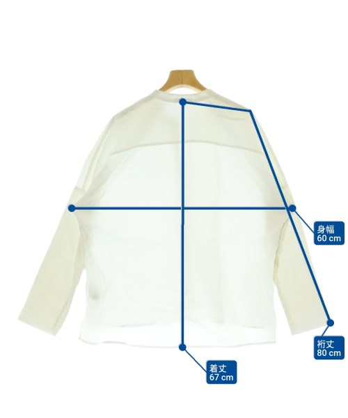 JAMES PERSE（ジェームスパース）カジュアルシャツ 白 サイズ:2(L位) レディース/2200644211109