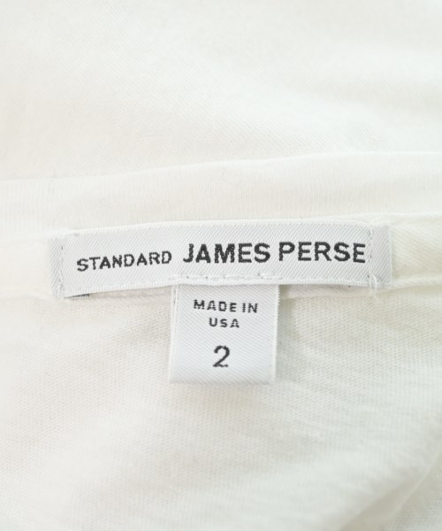 JAMES PERSE（ジェームスパース）Tシャツ・カットソー 白 サイズ:2(L位) レディース/2200613539050