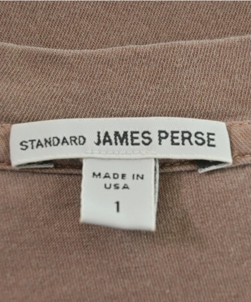 JAMES PERSE（ジェームスパース）Tシャツ・カットソー 茶 サイズ:1(M位) レディース/2200626172046