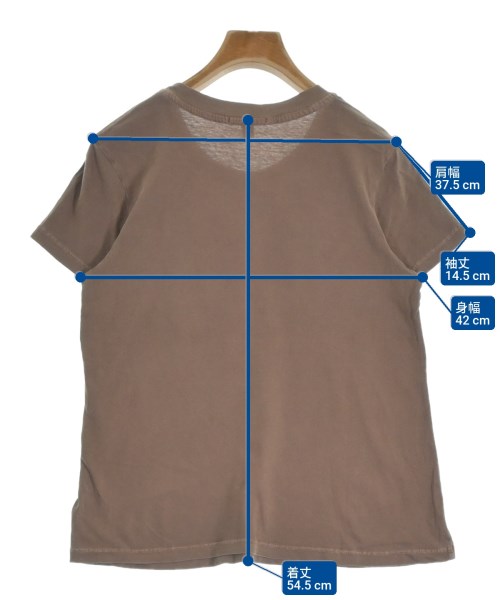 JAMES PERSE（ジェームスパース）Tシャツ・カットソー 茶 サイズ:1(M位) レディース/2200626172046
