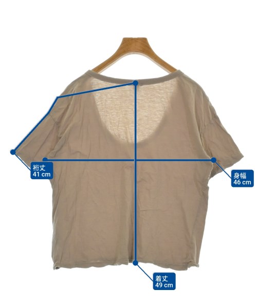JAMES PERSE（ジェームスパース）Tシャツ・カットソー ベージュ サイズ:0(S位) レディース/2200617031055