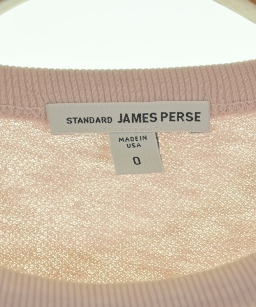JAMES PERSE（ジェームスパース）Tシャツ・カットソー ピンク サイズ:0(S位) レディース/2200606011198