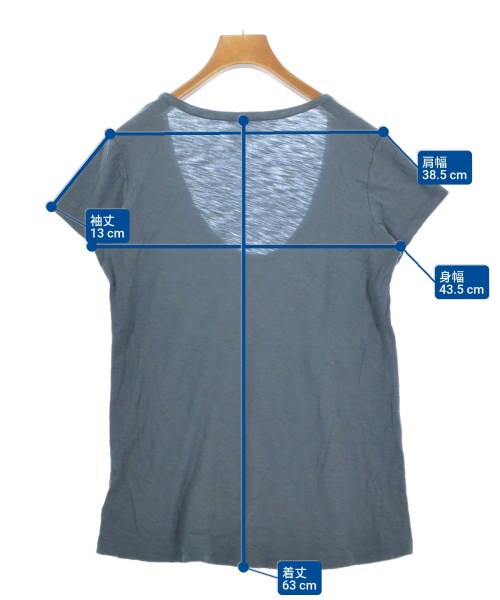 JAMES PERSE（ジェームスパース）Tシャツ・カットソー 青 サイズ:1(M位) レディース/2200620246026