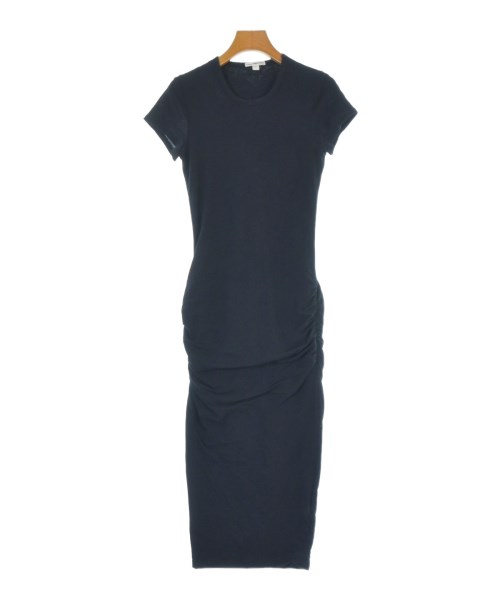 JAMES PERSE(ジェームスパース)ワンピース 紺 サイズ:1(M位)/2200676619027