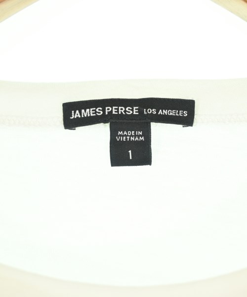 JAMES PERSE（ジェームスパース）Tシャツ・カットソー 白 サイズ:1(M位) レディース/2200680577108